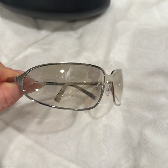 Prada Silver Titanium Clear SPR 62D 1BC - 7H1 Fashion Sunglasses Frames - Picture 13 of 13